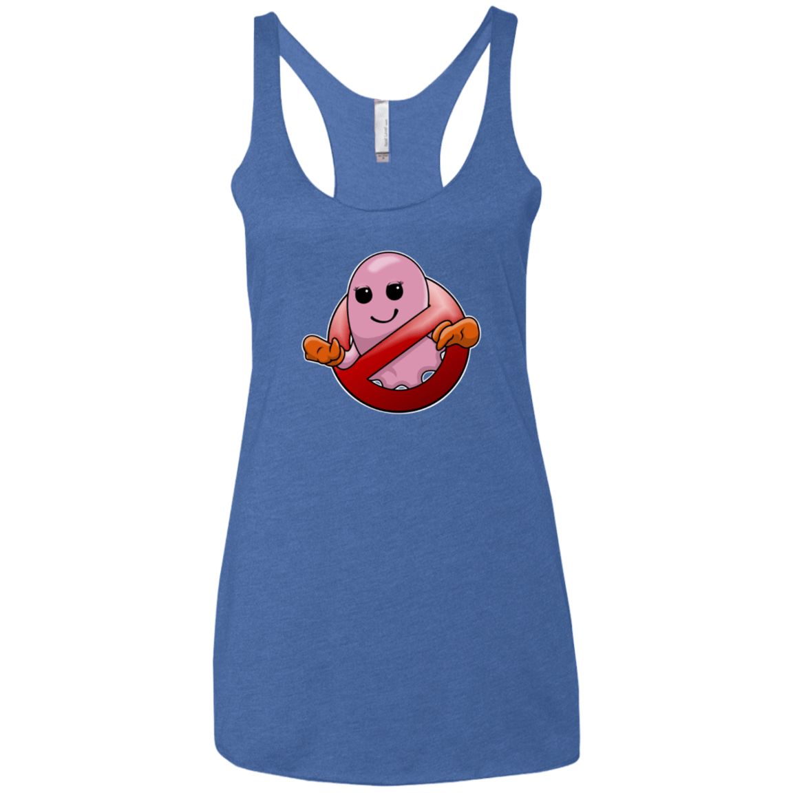 T-Shirts Vintage Royal / X-Small Pinky Buster Women's Triblend Racerback Tank