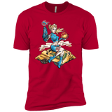 T-Shirts Red / YXS PINUP SAMUS Boys Premium T-Shirt