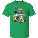 T-Shirts Irish Green / Small PINUP SAMUS T-Shirt