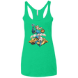 T-Shirts Envy / X-Small PINUP SAMUS Women's Triblend Racerback Tank