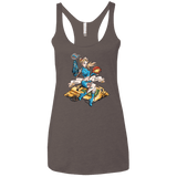 T-Shirts Macchiato / X-Small PINUP SAMUS Women's Triblend Racerback Tank