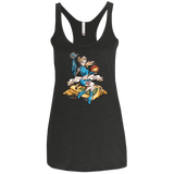 T-Shirts Vintage Black / X-Small PINUP SAMUS Women's Triblend Racerback Tank