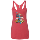 PINUP SAMUS Women's Triblend Racerback Tank