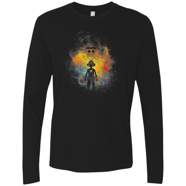 T-Shirts Black / Small PIRATE ART Men's Premium Long Sleeve