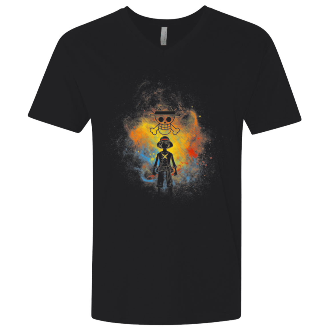 T-Shirts Black / X-Small PIRATE ART Men's Premium V-Neck