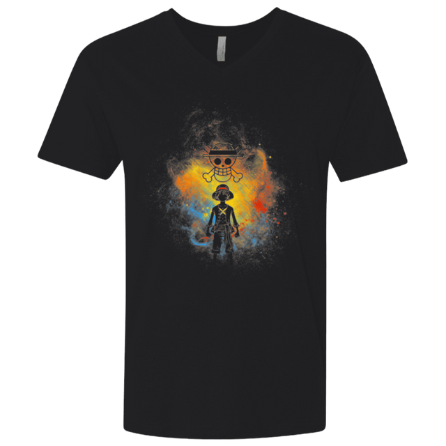 T-Shirts Black / X-Small PIRATE ART Men's Premium V-Neck