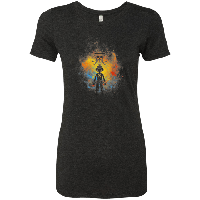 T-Shirts Vintage Black / Small PIRATE ART Women's Triblend T-Shirt