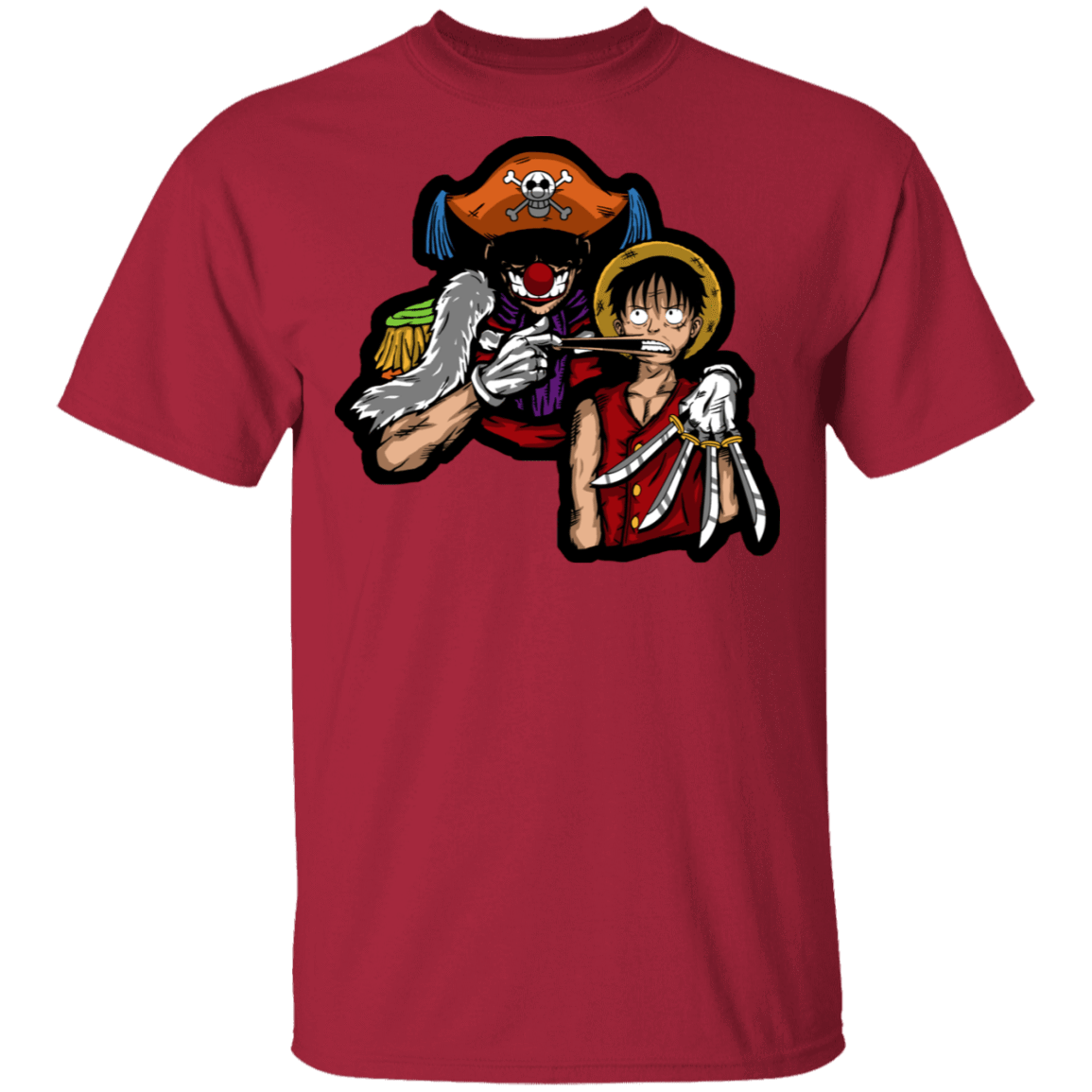 T-Shirts Cardinal / S Pirate Clown T-Shirt