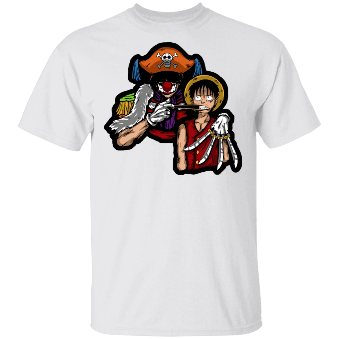 T-Shirts White / S Pirate Clown T-Shirt