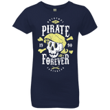 T-Shirts Midnight Navy / YXS Pirate Forever Girls Premium T-Shirt
