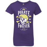T-Shirts Purple Rush / YXS Pirate Forever Girls Premium T-Shirt
