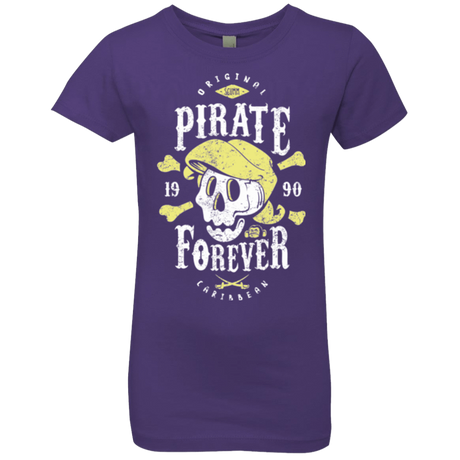 T-Shirts Purple Rush / YXS Pirate Forever Girls Premium T-Shirt
