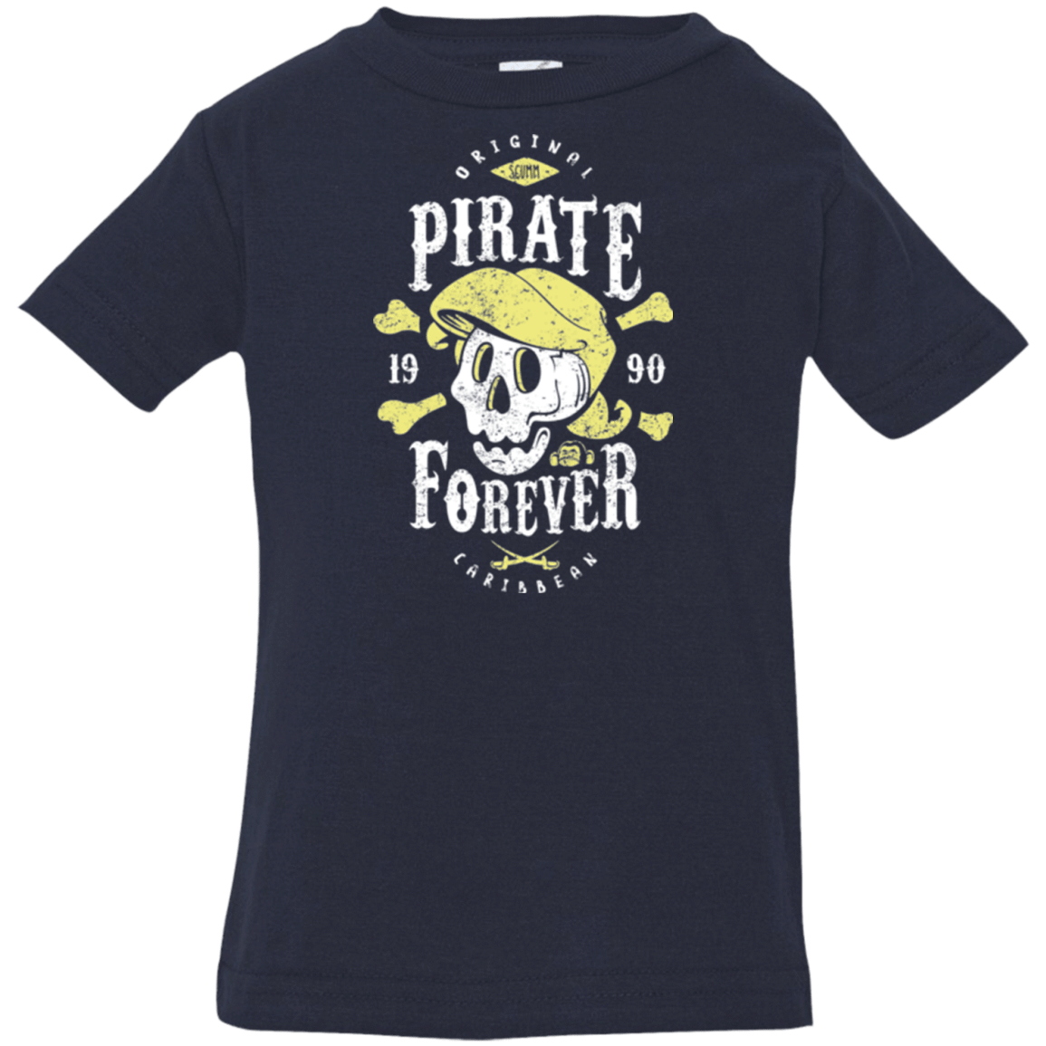 T-Shirts Navy / 6 Months Pirate Forever Infant Premium T-Shirt