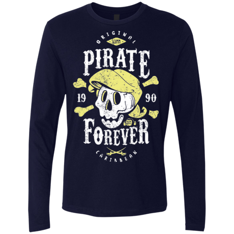 T-Shirts Midnight Navy / Small Pirate Forever Men's Premium Long Sleeve
