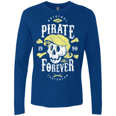 T-Shirts Royal / Small Pirate Forever Men's Premium Long Sleeve