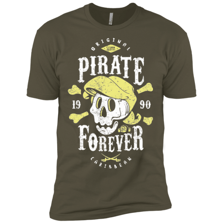T-Shirts Military Green / X-Small Pirate Forever Men's Premium T-Shirt