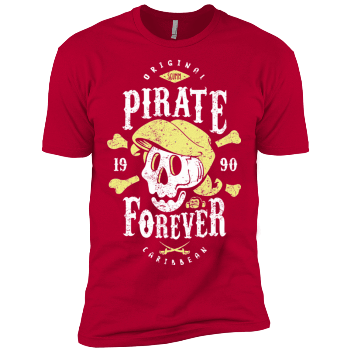 T-Shirts Red / X-Small Pirate Forever Men's Premium T-Shirt