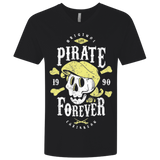T-Shirts Black / X-Small Pirate Forever Men's Premium V-Neck