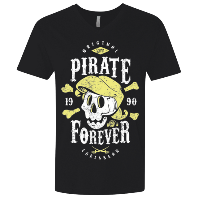 T-Shirts Black / X-Small Pirate Forever Men's Premium V-Neck