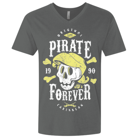 T-Shirts Heavy Metal / X-Small Pirate Forever Men's Premium V-Neck