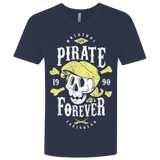 T-Shirts Midnight Navy / X-Small Pirate Forever Men's Premium V-Neck