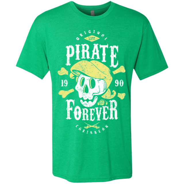 T-Shirts Envy / Small Pirate Forever Men's Triblend T-Shirt