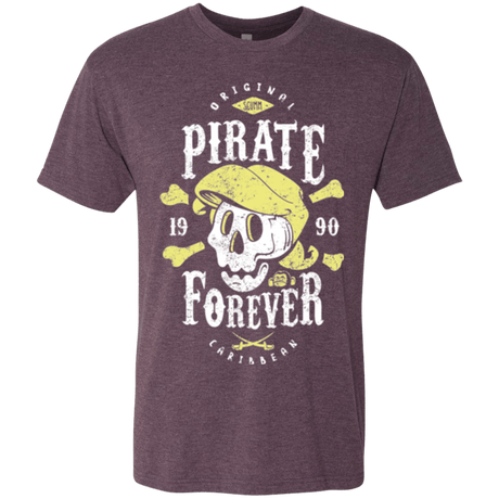 T-Shirts Vintage Purple / Small Pirate Forever Men's Triblend T-Shirt