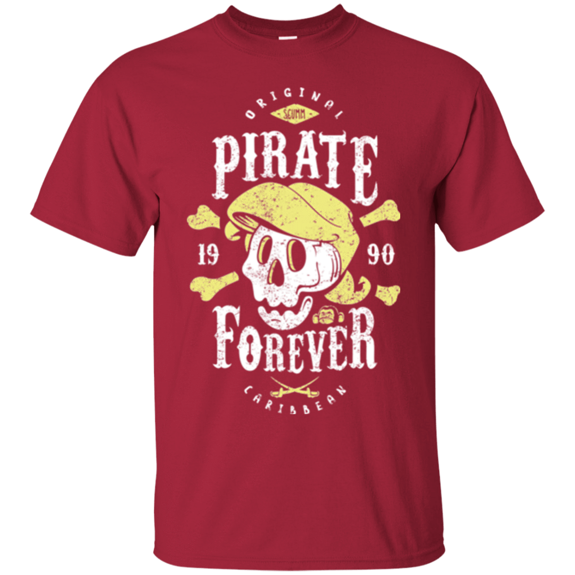 T-Shirts Cardinal / Small Pirate Forever T-Shirt
