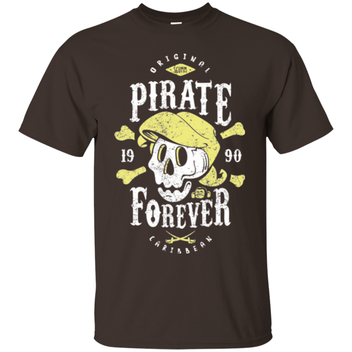 T-Shirts Dark Chocolate / Small Pirate Forever T-Shirt