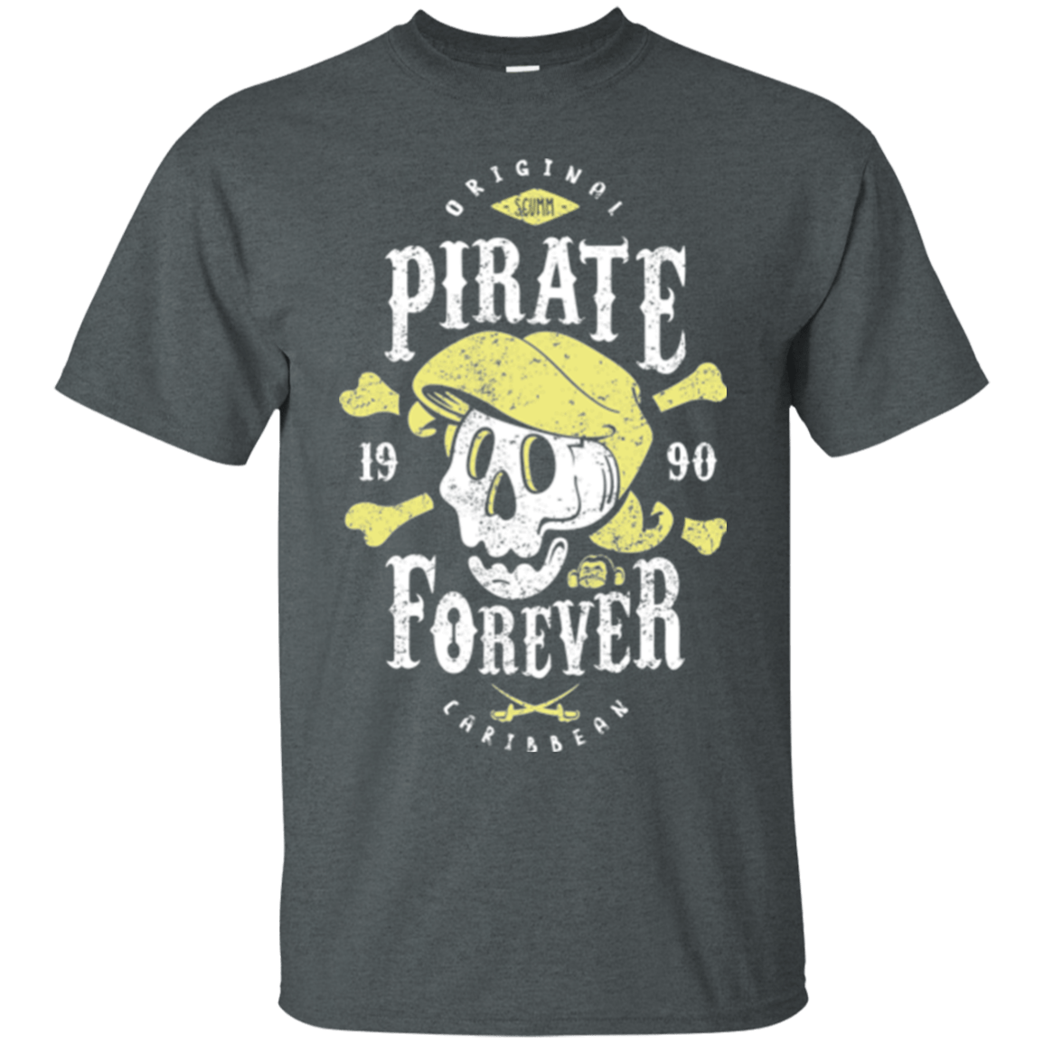 T-Shirts Dark Heather / Small Pirate Forever T-Shirt