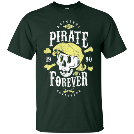 T-Shirts Forest Green / Small Pirate Forever T-Shirt