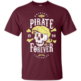 T-Shirts Maroon / Small Pirate Forever T-Shirt