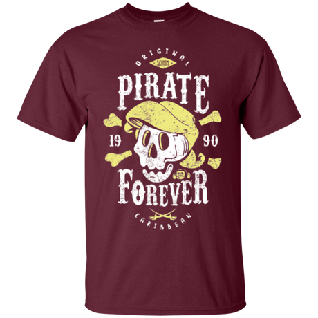 T-Shirts Maroon / Small Pirate Forever T-Shirt