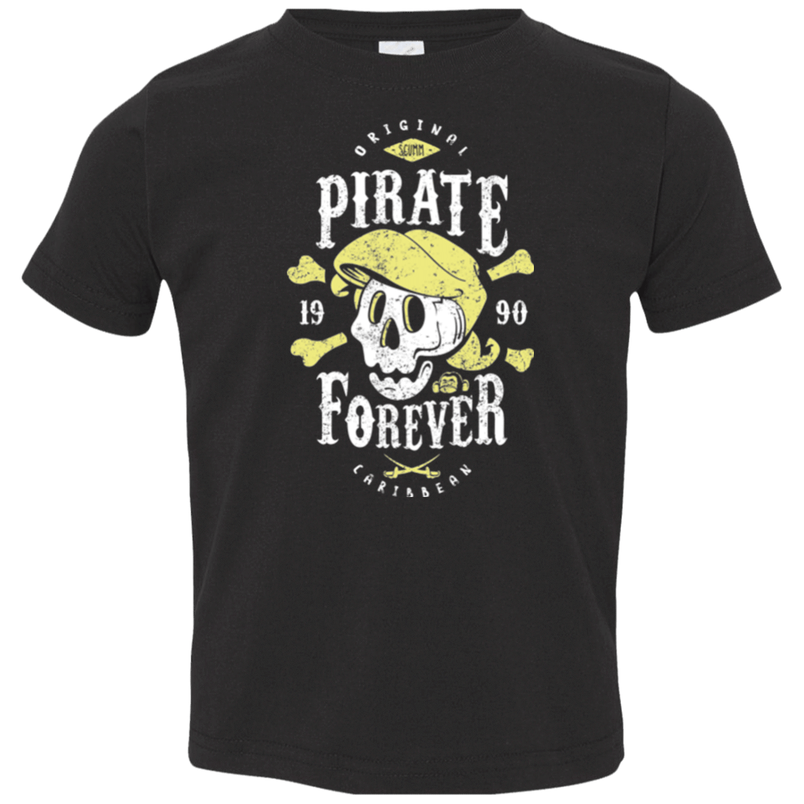 T-Shirts Black / 2T Pirate Forever Toddler Premium T-Shirt