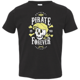 T-Shirts Black / 2T Pirate Forever Toddler Premium T-Shirt