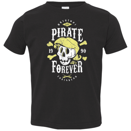 T-Shirts Black / 2T Pirate Forever Toddler Premium T-Shirt