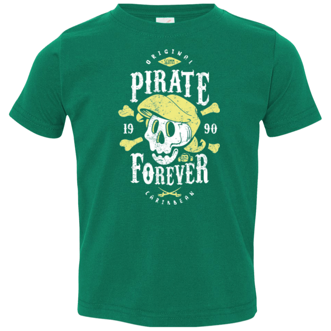 T-Shirts Kelly / 2T Pirate Forever Toddler Premium T-Shirt
