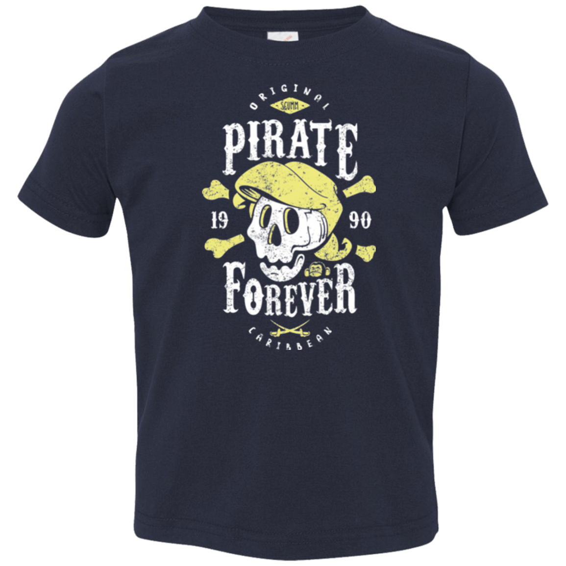 T-Shirts Navy / 2T Pirate Forever Toddler Premium T-Shirt