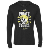 T-Shirts Vintage Black / X-Small Pirate Forever Triblend Long Sleeve Hoodie Tee