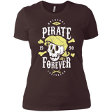 T-Shirts Dark Chocolate / X-Small Pirate Forever Women's Premium T-Shirt