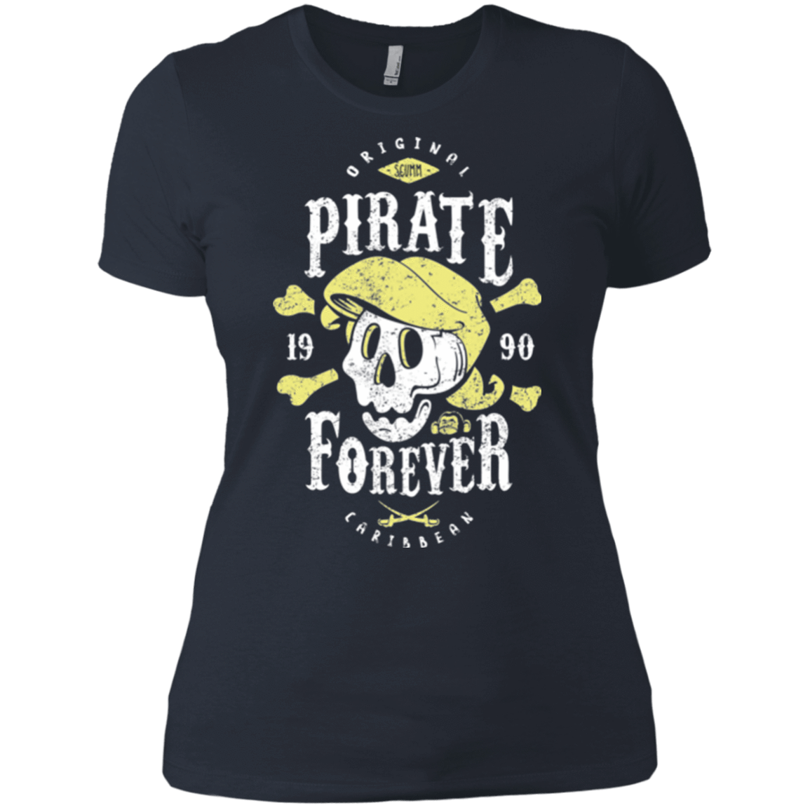 T-Shirts Indigo / X-Small Pirate Forever Women's Premium T-Shirt