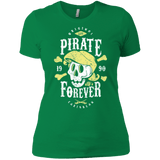 T-Shirts Kelly Green / X-Small Pirate Forever Women's Premium T-Shirt