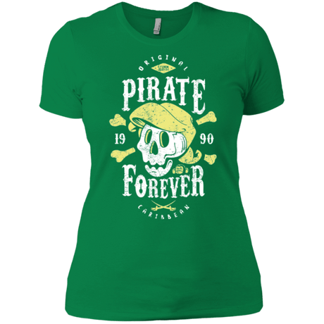 T-Shirts Kelly Green / X-Small Pirate Forever Women's Premium T-Shirt