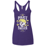 T-Shirts Purple / X-Small Pirate Forever Women's Triblend Racerback Tank