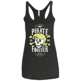 T-Shirts Vintage Black / X-Small Pirate Forever Women's Triblend Racerback Tank