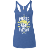 T-Shirts Vintage Royal / X-Small Pirate Forever Women's Triblend Racerback Tank