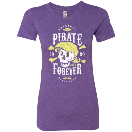 T-Shirts Purple Rush / Small Pirate Forever Women's Triblend T-Shirt