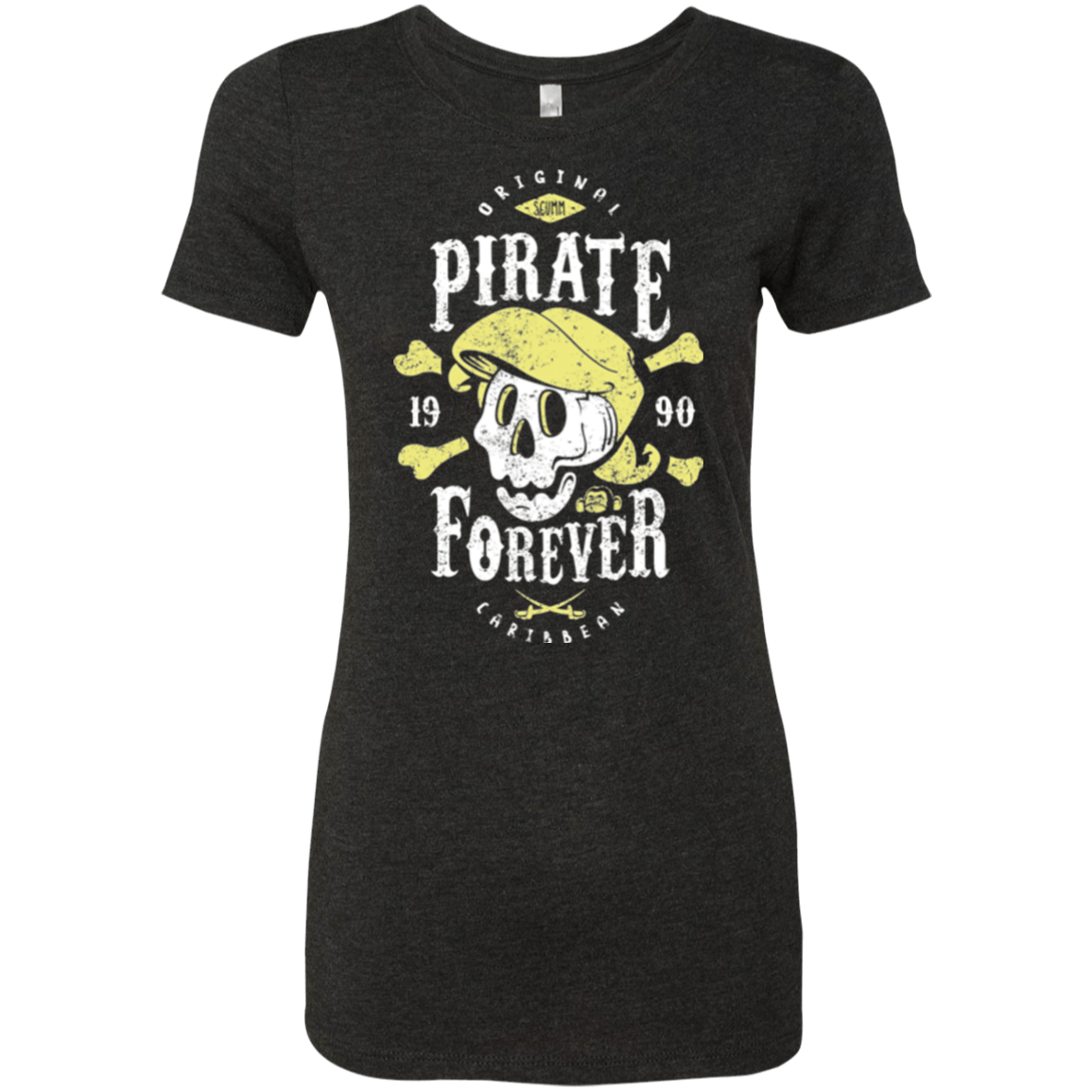 T-Shirts Vintage Black / Small Pirate Forever Women's Triblend T-Shirt