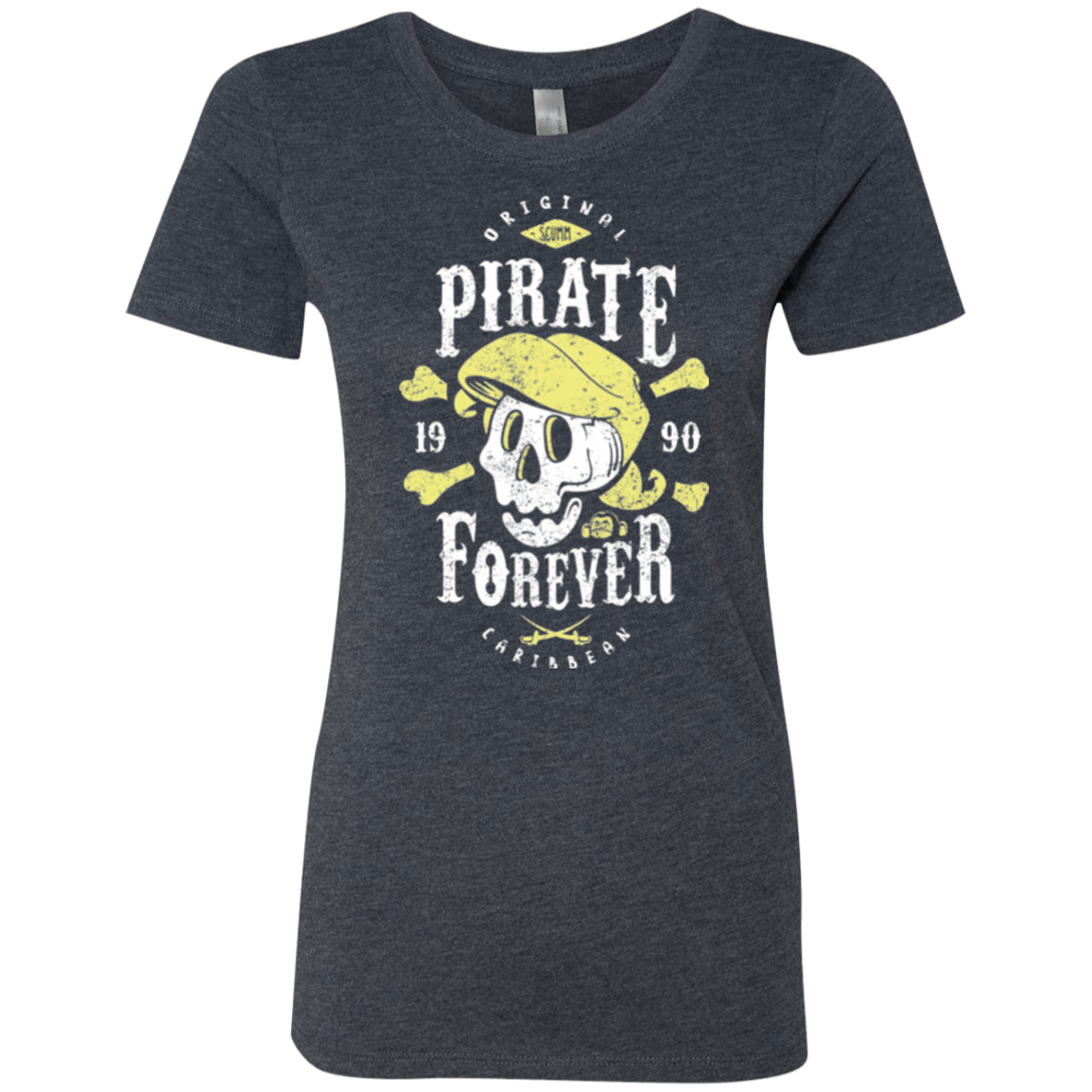 T-Shirts Vintage Navy / Small Pirate Forever Women's Triblend T-Shirt