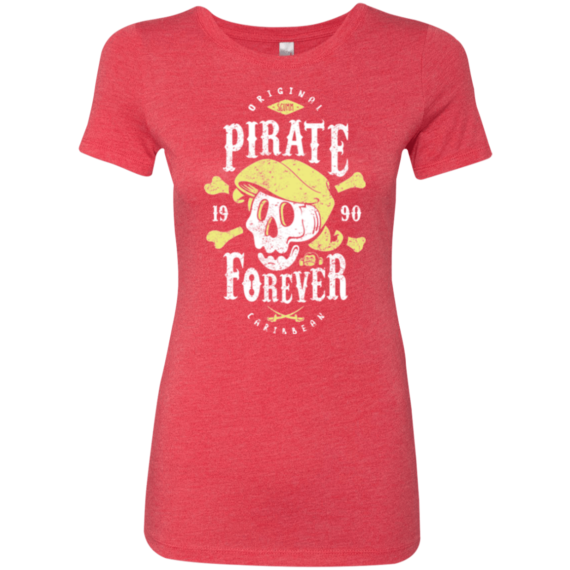 T-Shirts Vintage Red / Small Pirate Forever Women's Triblend T-Shirt